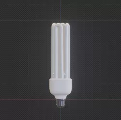 CFL Bulb 3D model
