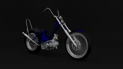 Chopper cub 3D model