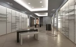 Clothing Shoe Shop Store interior 3D model