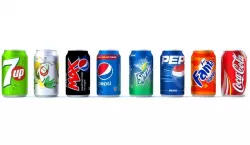 Coke Fanta Sprite Pepsi 7up Cans 3D model