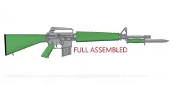Colt M 16 3D model