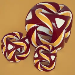 complex shape 3D model