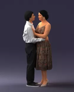 Couple 0620 3D model