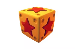 Cube World Power Up Coins n Loot Boxes - Proto Series Low-poly 3D model