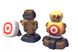 Cube World Practice Dummy - Proto Series Low-poly 3D model