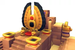 Cube World Sandstone Block - Proto Series Low-poly 3D model