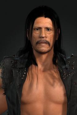 Danny Trejo Machete 3D model Ready for animation 3D model