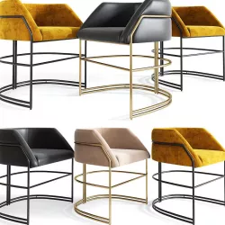 Deja vu Dining Chair Giopagani 3D model