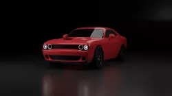 Dodge challenger 3D model