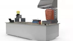 Doner Stand Cafe 3D model