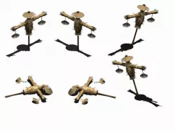 Dummy - Scarecrow 3D model