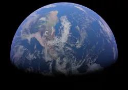 Earth 3D model Low-poly 3D model