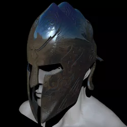 Elite Guardian Helmet Sculpt 3D model
