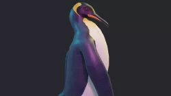 Emperor Penguin - Animated Low-Poly Low-poly 3D model