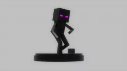 ENDERMAN - MINECRAFT Low-poly 3D model