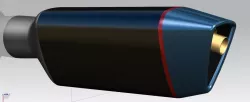 Exhaust Model NX 12 3D model