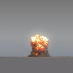 Explosion 02 - VDB 3D model