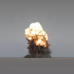 Explosion 03 - VDB 3D model