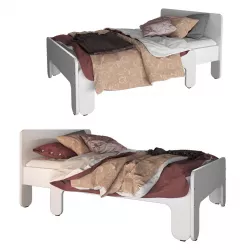 Extendable bed- SLAKT 3D model