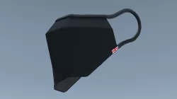 Face Mask Low-poly 3D model
