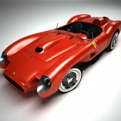 Ferrari 250 Testa Rossa 1957 3D model
