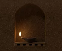 Flame Lamp 3D model