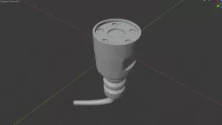 Flashlight tool 3D model