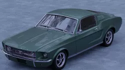 Ford Mustang Fastback 1967 3D model