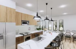 Full Kitchen Revit Model Scene 3D model