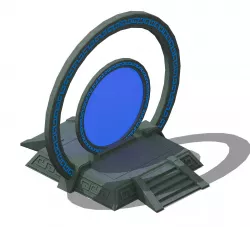 Ghost town - evil mirror Taiwan 3D model