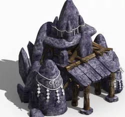 Good Temple - Lingyan Temple 3D model