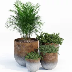 GRC Cache Planter 3D model