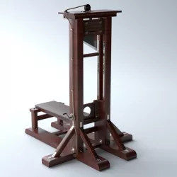Guillotine 3D model