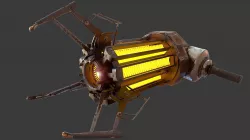 Half Life 2 Gravity Gun 3D model