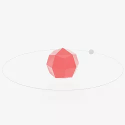 Hydrogen - Atomic Collection 3D model