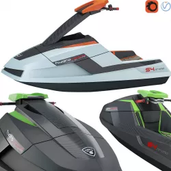 Hydrospace HSR Benelli S4  3D model