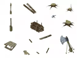 Logging - Tools 043 3D model