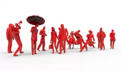 Low Poly People  Low-poly 3D model