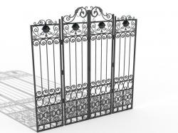 metal gate 3d model | Page 1 | STLFinder