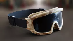 Military Camo Goggles PBR Low-poly 3D model