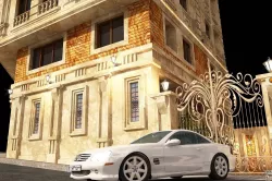 Model 3d Residential apartment facade with maximum details  3D model