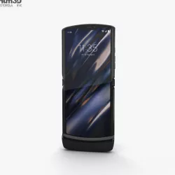 Motorola Razr Noir Black 2019 3D model