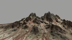 mountain 3D model