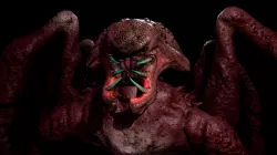 Mutant Spider Low-poly 3D model