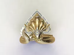 Naga Dragon Cambodia Naga Thailand Bracelet original design  3D model
