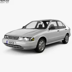 Nissan Sentra 1995 3D model