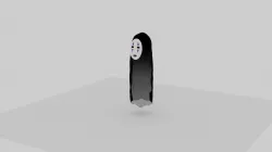 Noface from spirited away 3D model
