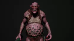 Ogre Chybz Low-poly 3D model
