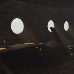 Old Ship Interior 3D model