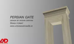 persian gate  3D model